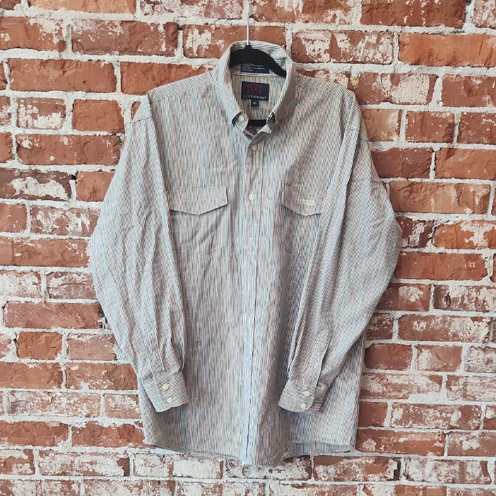 Lucchese 1883 Multicolor Striped Button Down Shirt